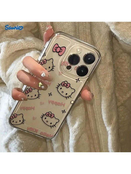 Bezbarwne etui na telefon iPhone 14 Pro wzór