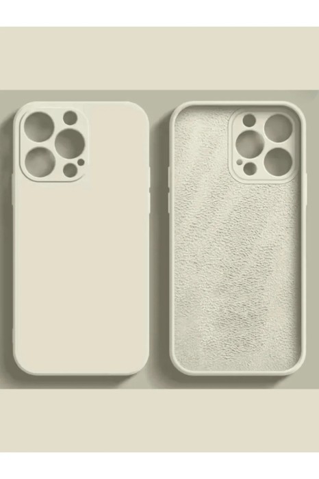 Ecru etui iPhone 15 Plus