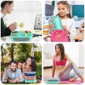 Plastikowy lunchbox sztućce
