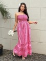 Casualowa sukienka maxi ramiączka (1XL)