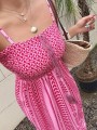 Casualowa sukienka maxi ramiączka (1XL)