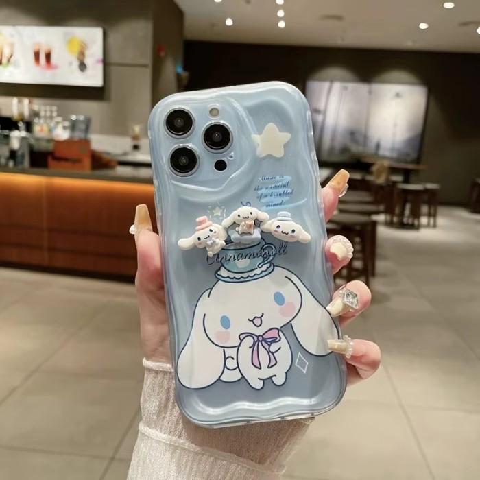 Niebieskie etui iPhone 15 Plus nadruk