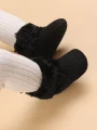 Czarne buty niechodki kokardy (19-19,5)
