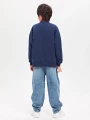 Granatowa bluza logo (9L)