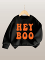 Czarna bluza nadruk (6-9M)