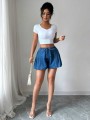 Niebieskie jeansowe szorty (28)