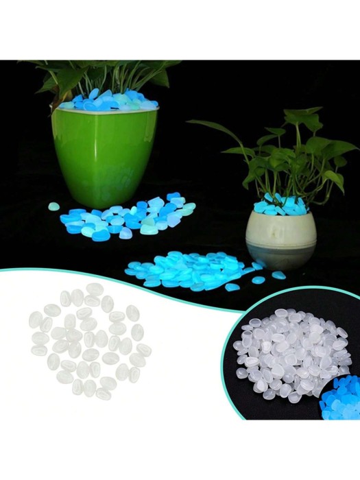 Fluorescencyjne kamienie 100 sztuk