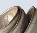 Brązowa ceramiczna osłonka na kaktusy