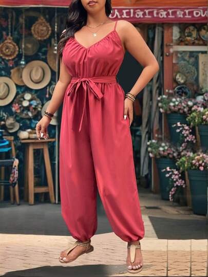 Casualowy kombinezon pasek (0XL)