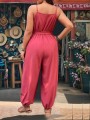 Casualowy kombinezon pasek (0XL)
