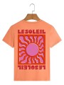 Morelowy t-shirt nadruk (S)