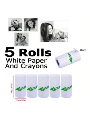 Papier do drukowania 5 rolek
