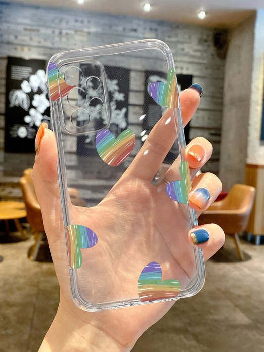 Bezbarwne etui serca Galaxy A21s