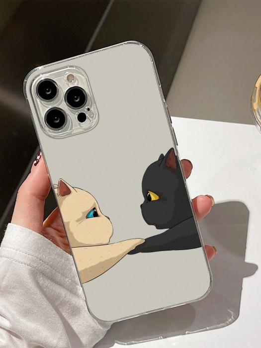 Przezroczyste etui nadruk iPhone X/XS