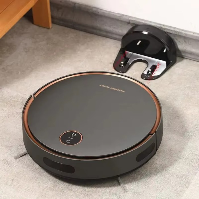 Grafitowy robot odkurzający