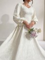 Ecru sukienka midi v neck (M)