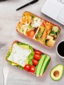 Czarny warstwowy lunchbox