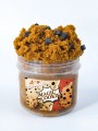 Brązowa masa slime cookie
