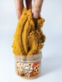 Brązowa masa slime cookie