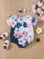 Kolorowe body opaska wzór (9-12M)