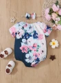 Kolorowe body opaska wzór (9-12M)