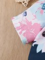 Kolorowe body opaska wzór (9-12M)