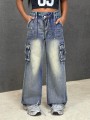 Niebieskie jeansy kieszenie (10L)