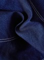 Niebieski taliowany top (XS)