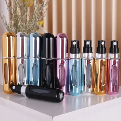 Różnokolorowe atomizery na perfumy 10 sztuk