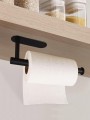 Czarny uchwyt na ręcznik papierowy