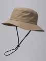 Beżowy kapelusz bucket unisex