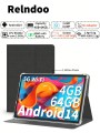 Czarny tablet etui
