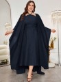 Zestaw sukienka narzutka pasek (1XL)