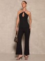 Czarny top cut out (XL)