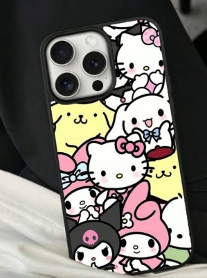 Czarne etui wzór iPhone 15 Pro Max