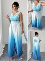 Dwukolorowy kombinezon ombre (2XL)