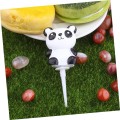 Dwukolorowa figurka na tort panda