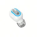 Biała słuchawka bezprzewodowa