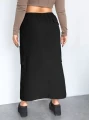 Czarna spódnica bojówka (1XL)