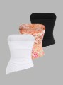 Asymetryczne topy 3pack (M)