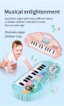 Różowe elektroniczne pianino