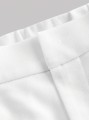 Białe szorty zaszewki (3XL)