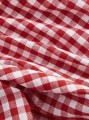 Dwukolorowy top kratka (0XL)