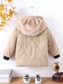 Beżowa ocieplana kurta (18-24M)