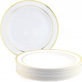 Plastikowe talerze obiadowe 20 sztuk