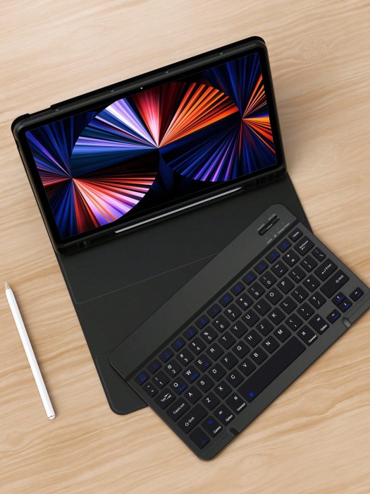 Czarna klawiatura etui na tablet