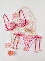 Wzorzyste bikini kąpielowe (M)