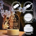 Lampka LED prezent na 60 urodziny