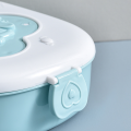 Dwukolorowy lunchbox sztućce