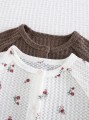 Dzianinowy rampers 2pack (3-6M)